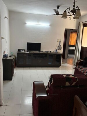 Living Room in 2 BHK Apartment at Goel Ganga Nebula, Viman Nagar – for Rent