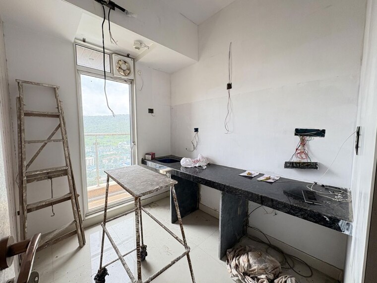 Kitchen, ashar-edge 1 Bedroom 456 Sq.Ft. Apartment In Pokhran Road No Two Thane 10661175