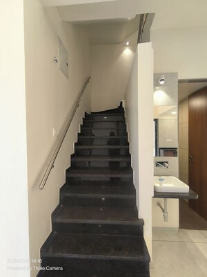 Staircase in 4 BHK Villa at Shiv Aashray Antilia, Gotri – for Sale