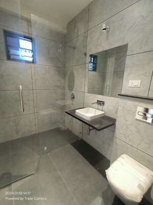 Bathroom in 4 BHK Villa at Shiv Aashray Antilia, Gotri – for Sale