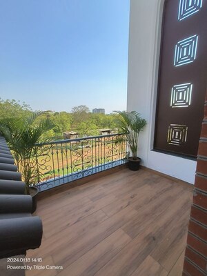 Balcony in 4 BHK Villa at Shiv Aashray Antilia, Gotri – for Sale