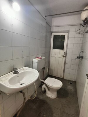 Bathroom in 2 BHK Apartment at Lake Bloom, Powai – for Rent