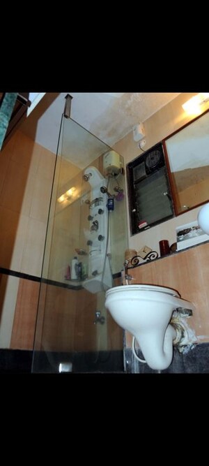 Bathroom in 2 BHK Apartment at Swastik CHS Vile Parle West, Vile Parle West – for Rent