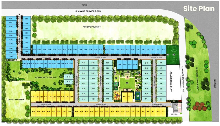 undefined, ats-homekraft-bonheur-avenue  167 Sq.Yd. Plot In Sohna Sector 35 Gurgaon 10661152