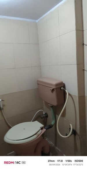 Bathroom in 1 RK Independent House at Btm Layout Stage 2 – for Rent