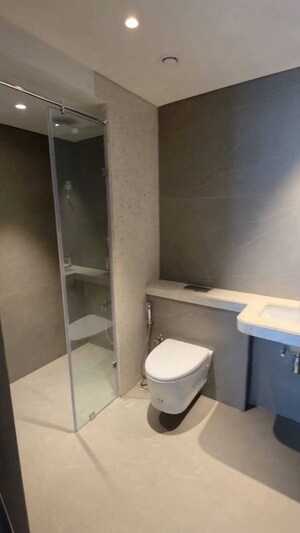 Bathroom in 4 BHK Apartment at Sheth 72 West, Andheri West – for Rent