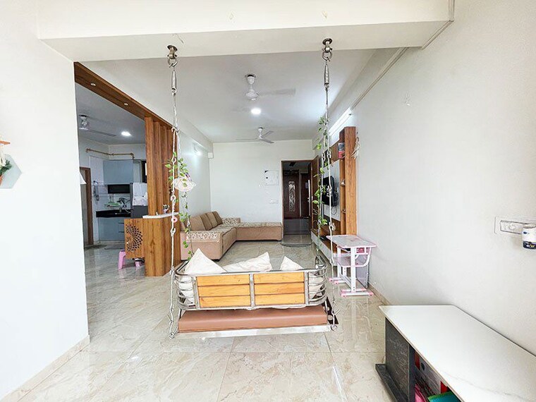 Living Room, old wadaj 2 Bedroom 1545 Sq.Ft. Apartment In Old Wadaj Ahmedabad 10661249