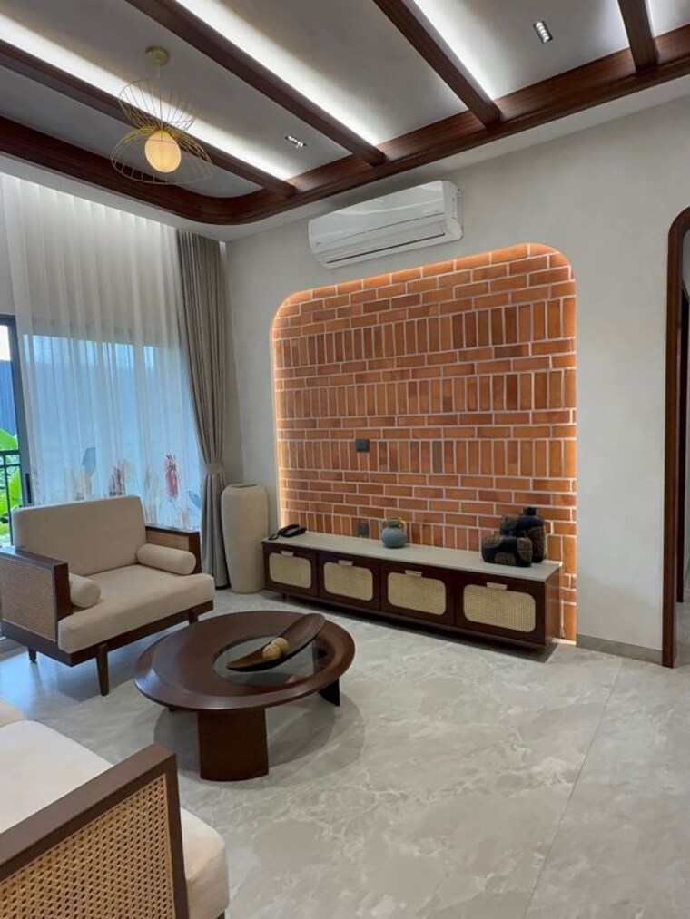 Living Room, rajhans-kshitij 3 Bedroom 836 Sq.Ft. Apartment In Vasai West Palghar 10661210
