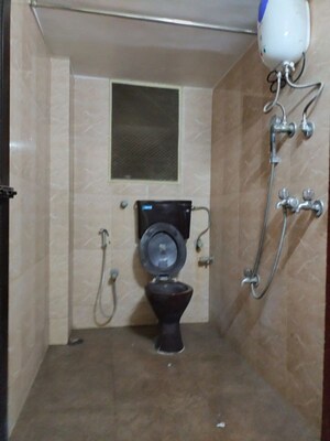 Bathroom in 2 BHK Apartment at Vasant Leela Apartment, Ghodbunder Road – for Rent