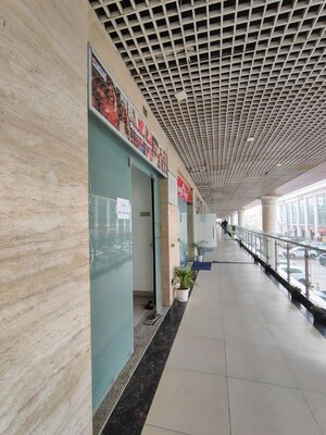 Staircase in  Office Space at Omaxe World Street, Sector 79 – for Rent