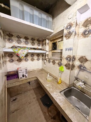 Kitchen in 1 BHK Builder Floor at Kalkaji – for Rent