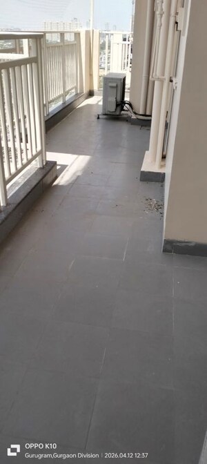 Balcony in 2 BHK Apartment at M3M Marina, Sector 68 – for Rent