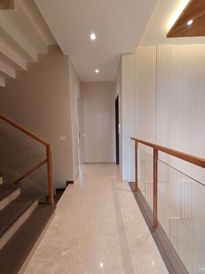 Staircase in 4 BHK Villa at Khanpur – for Sale
