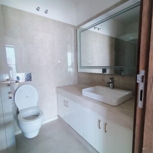 Bathroom in 3 BHK Apartment at M3M Golf Estate, Sector 65 – for Rent