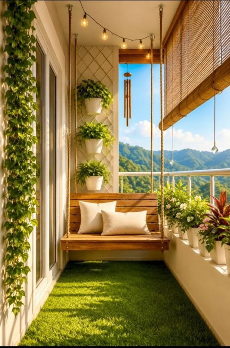 Balcony, akurdi 2 Bedroom 780 Sq.Ft. Independent House In Akurdi Pune 10661260