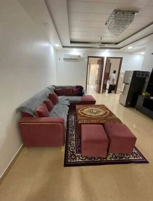 Living Room in 3 BHK Builder Floor at Rajouri Garden – for Rent