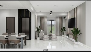 Building Lobby in 4 BHK Villa at Radhey Raaga, Kollur – for Rent
