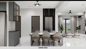 Team Area in 4 BHK Villa at Radhey Raaga, Kollur – for Rent