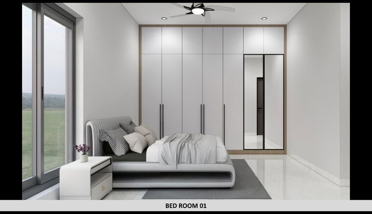 Bedroom, radhey-raaga 4 Bedroom 4585 Sq.Ft. Villa In Kollur Hyderabad 10661422