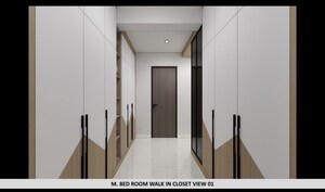 Building Lobby in 4 BHK Villa at Radhey Raaga, Kollur – for Rent