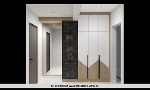 Building Lobby in 4 BHK Villa at Radhey Raaga, Kollur – for Rent