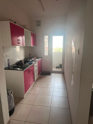 Kitchen in 2 BHK Apartment at Bhartiya Nikoo Homes, Thanisandra Main Road – for Rent