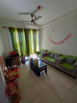 Living Room in 2 BHK Apartment at Bhartiya Nikoo Homes, Thanisandra Main Road – for Rent