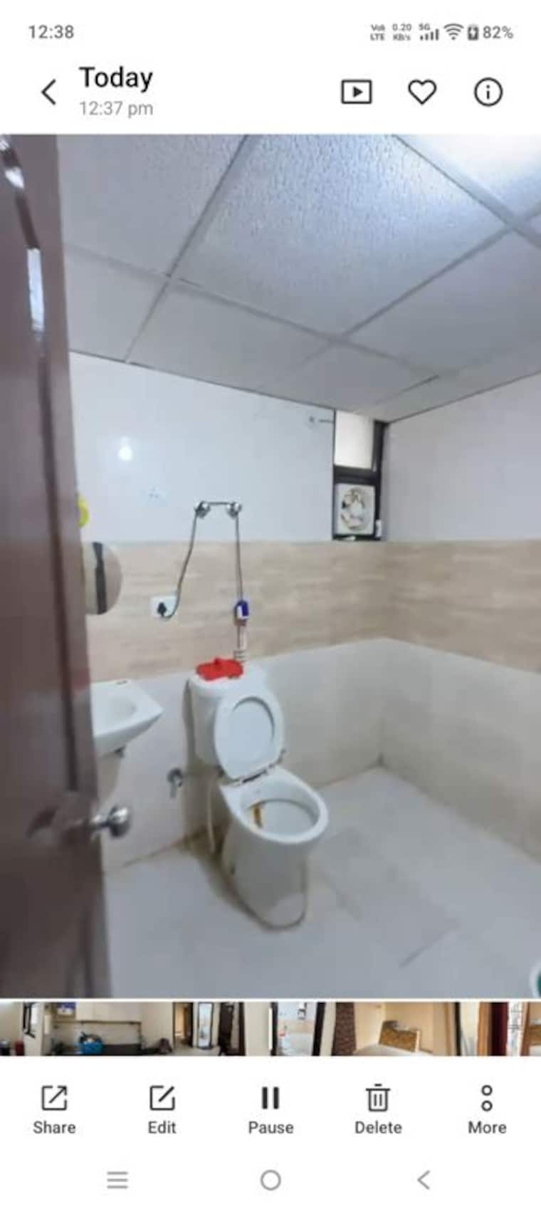 Bathroom, devika-skypers 1 Bedroom 670 Sq.Ft. Apartment In Raj Nagar Extension Ghaziabad 10661481