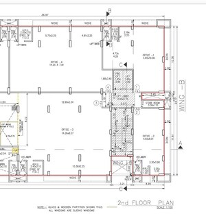 Floor Plan in  Office Space in IT/SEZ at Trade Square, Sakinaka – for Rent
