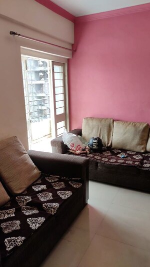 Living Room in 2 BHK Apartment at Venkatesh Heights Aundh, Aundh – for Rent