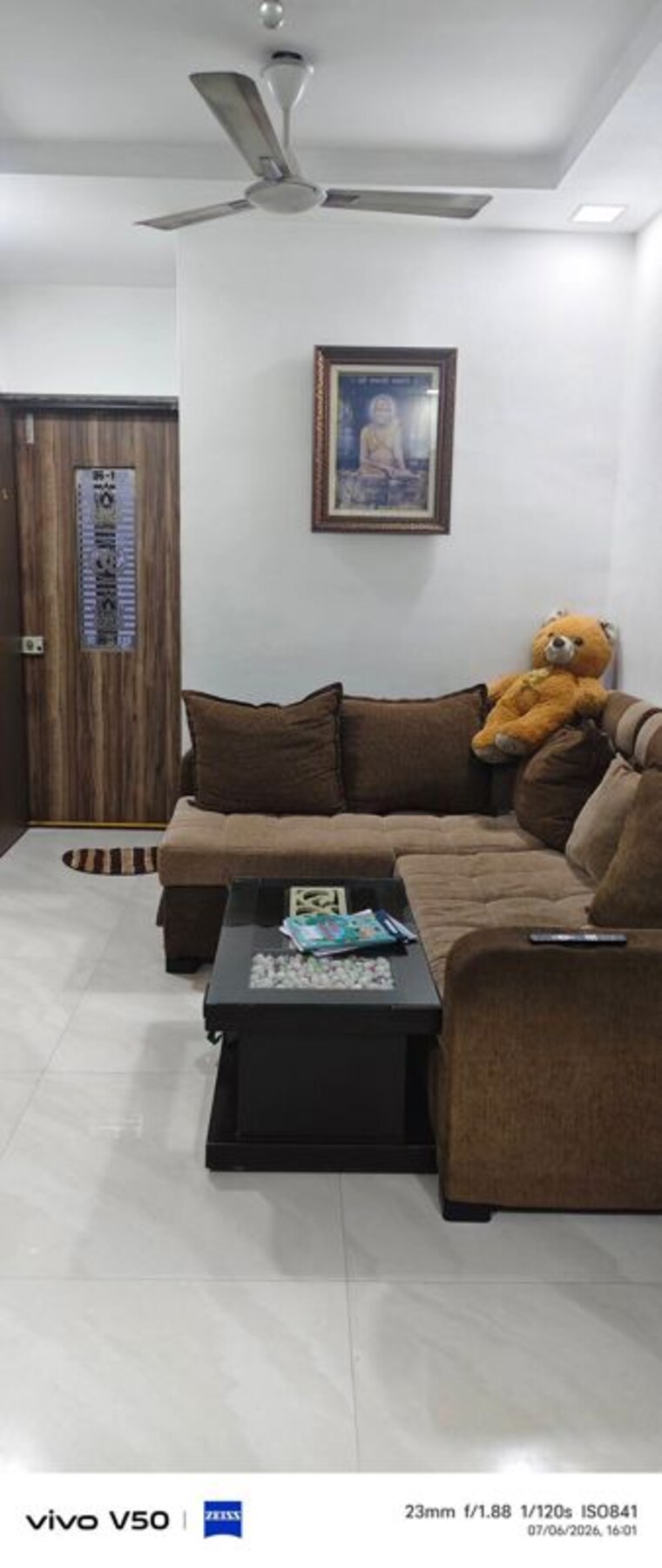 Living Room, angel-smruti 1 Bedroom 665 Sq.Ft. Apartment In Vasai West Palghar 10661459
