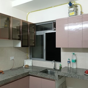 Kitchen in 2 BHK Apartment at Sheth Zuri, Laxmi Nagar – for Rent
