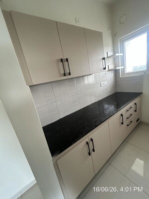 Kitchen in 2 BHK Apartment at Provident Neora, Thanisandra Main Road – for Rent