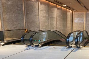Staircase in  Office Space at One Lodha Place, Lower Parel – for Rent