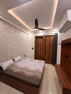 Bedroom in 3 BHK Builder Floor at Rajouri Garden – for Rent