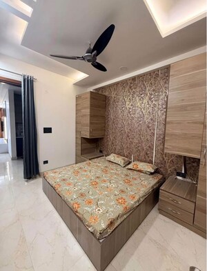 Bedroom in 3 BHK Builder Floor at Rajouri Garden – for Rent