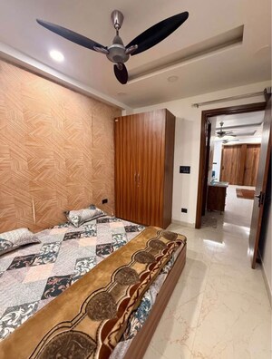Bedroom in 3 BHK Builder Floor at Rajouri Garden – for Rent