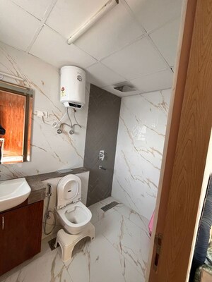 Bathroom in 3 BHK Apartment at M3M Sky City, Sector 65 – for Rent