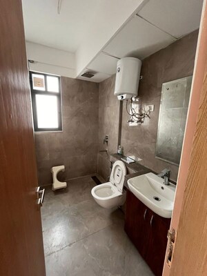 Bathroom in 3 BHK Apartment at M3M Sky City, Sector 65 – for Rent
