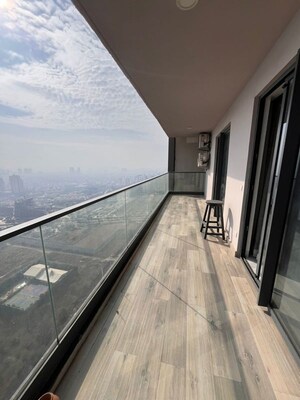 Balcony in 3 BHK Apartment at M3M Sky City, Sector 65 – for Rent