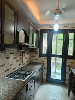Living Room in 3 BHK Builder Floor at Kalkaji – for Rent