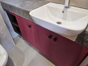 Bathroom in 3 BHK Apartment at M3M Heights, Sector 65 – for Rent