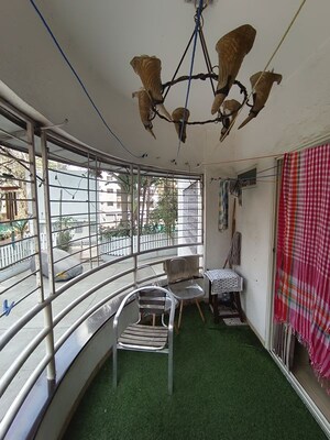 Balcony in 3.5 BHK Apartment at Mahindra Lifespaces Le Mirage, Sangamvadi – for Sale