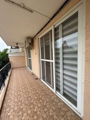 Balcony in 3 BHK Apartment at Omaxe Lake, North Mullanpur – for Rent
