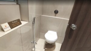 Bathroom in 2 BHK Apartment at Shubh Shagun, Kharadi – for Rent