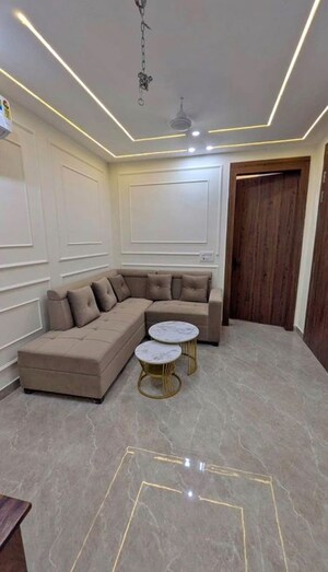 Living Room in 3 BHK Builder Floor at Subhash Nagar – for Rent