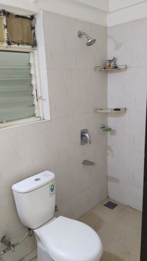 Bathroom in 2 BHK Apartment at JKG Purvarang, Wagholi – for Rent