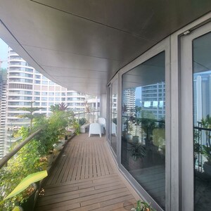 Balcony in 4 BHK Apartment at Parel – for Sale