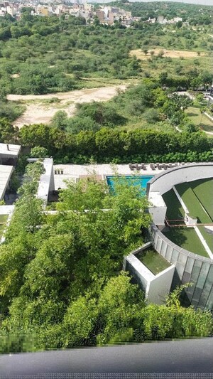 Balcony in 3.5 BHK Apartment at Ireo The Grand Arch, Sector 58 – for Rent