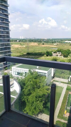 Balcony in 3.5 BHK Apartment at Ireo The Grand Arch, Sector 58 – for Rent
